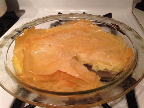Week 8 Mediterranean Galaktoboureko Greek Custard Dessert R