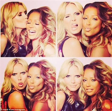 Heidi Klum Strips Naked To Pose With A Canvas Tote Bag In Flirty AmfAR Ad Benefiting AIDS