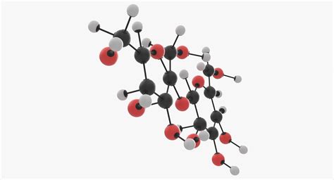 Sucrose molecule 3D model - TurboSquid 1425536