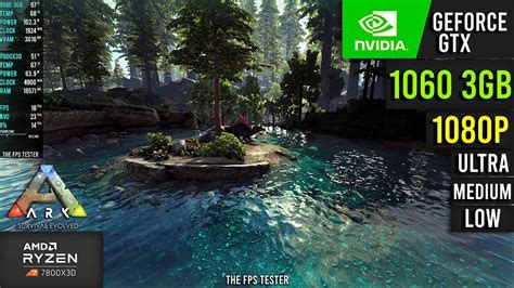 Ark Survival Evolved GTX 1060 3GB Low Vs Maximum Settings 1080p