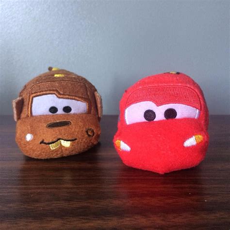 Mater And Lightening Mcqueen From Cars Tsum Tsums Disney Wishes