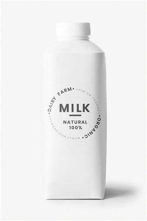 Milk Carton Mockup Psd Premium Psd Mockup Rawpixel