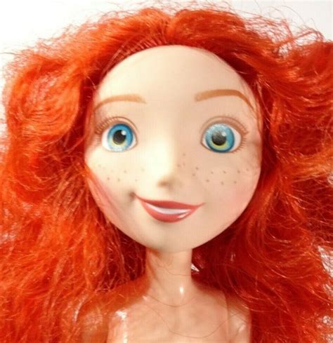 Nude Disney Princess Dolls Ariel Moana Mulan Jasmine Merida Tiana Belle