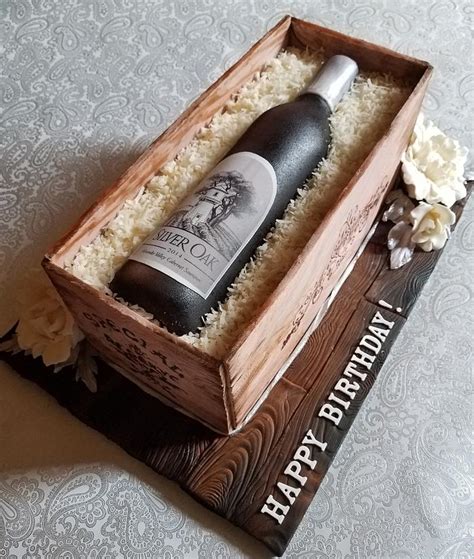 Wine Bottle Cake Decorated Cake By Mariela Ivanova Cakesdecor