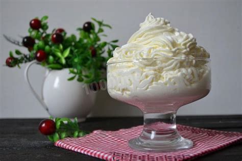 Крем из сливок и сахарной пудры | Десерты, Крем, Сахарная пудра