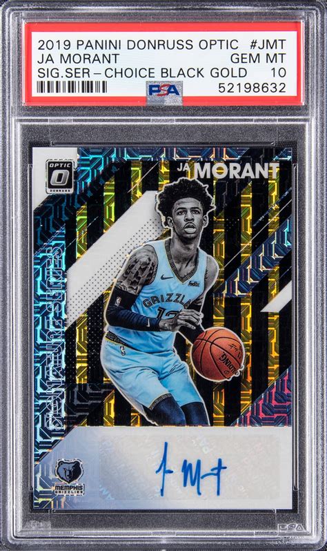 Ja Morant Optic Ss Jmt Signature Series Choice Black Gold