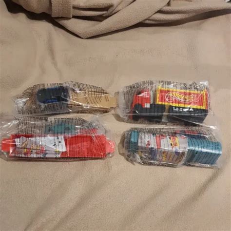 Mcdonalds Happy Meal Toys Complete Set Of Hot Wheels Launchers Cars Picclick Uk