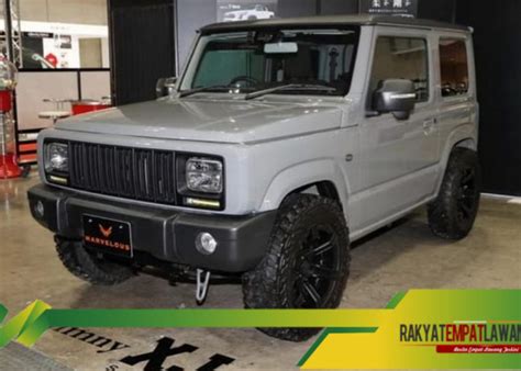 KEREN Begini Tampilan Modifikasi Suzuki Jimny Menjadi Jeep Cherokee XJ