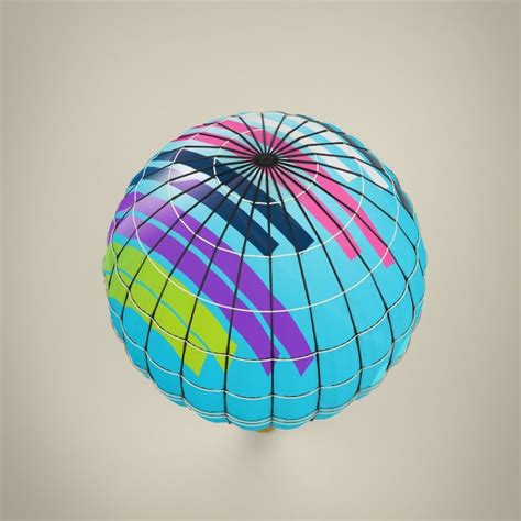 Hot Air Balloon D Model C D Fbx Max Ma Obj Free D