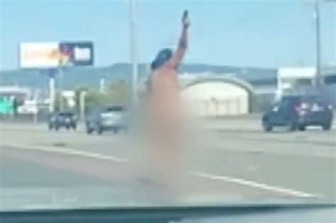 Naked Woman Gets Out Of Car Opens Fire On Bay Bridge During Rush Hour