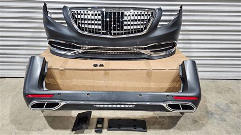 MERCEDES VITO W447 V KLASA ZDERZAK PRZÓD TYŁ GRILL MAYBACH STYLE