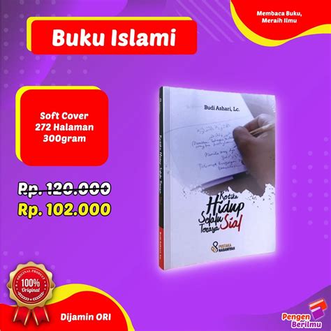 Jual Ketika Hidup Selalu Terasa Sial Buku Motivasi Islami Soft