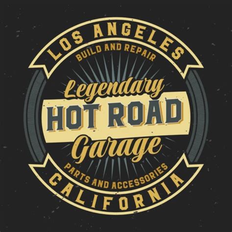 Mod Le De T Shirt Garage Hot Rod Personnalis Mod Le De Design Gratuit