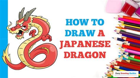 How To Draw A Japanese Dragon Really Easy Drawing Tutorial Easy