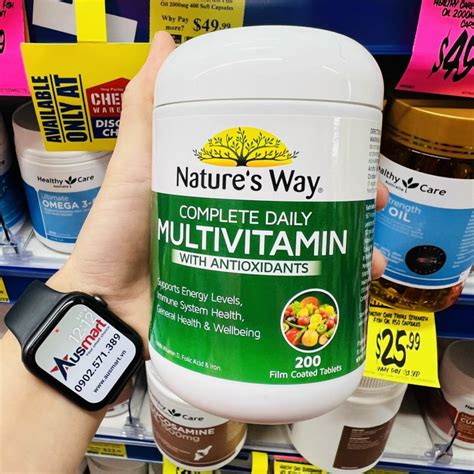 Nature S Way Complete Daily Multivitamin And Antioxidants 200 Viên