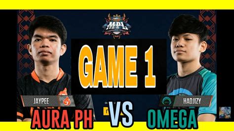 Aura Ph Vs Omega Game Mpl Ph Season Regular Season Week Day