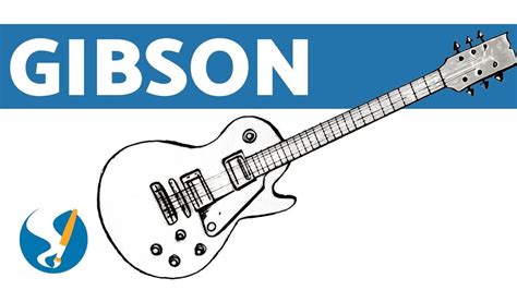 Aprende A DIBUJAR Una GUITARRA GIBSON LES PAUL YouTube