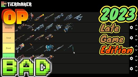 Kuvatenet Weapon Tier List For Late Game Warframe 2023 Youtube