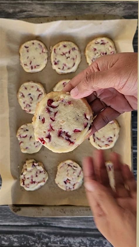 Cranberry Orange Shortbread Cookies Artofit