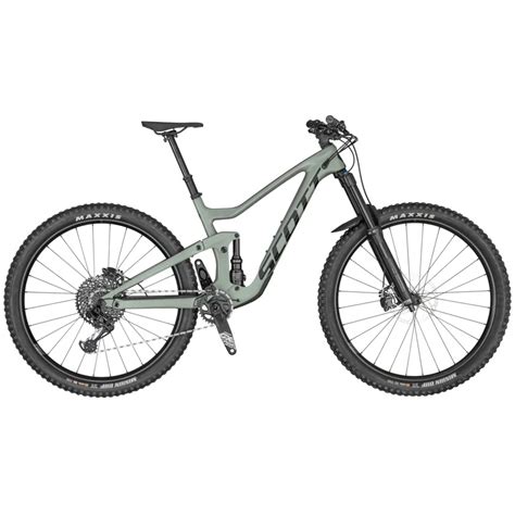 Scott Ransom Carbon Fs Mountain Bike In Green