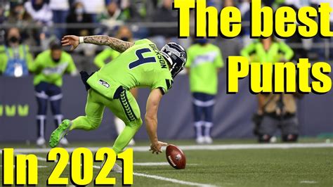 Best Punts Of The 2021 Nfl Season Youtube