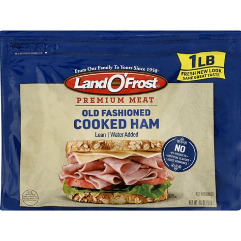 Land O Frost Premium Meat Ham Cooked Old Fashioned Ham Edwards