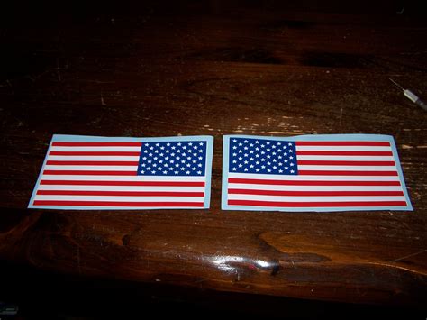 AMERICAN FLAG VINYL DECAL STICKER SET OF 2 – Vellosvinyl