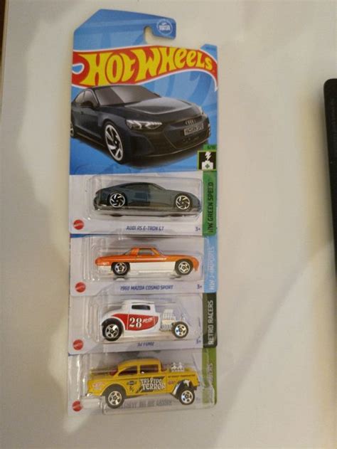 K1 L79 4X Hot Wheels lange Karte Gebraucht in Neuheim für CHF 16 mit Lieferung auf Ricardo