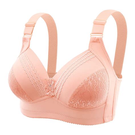 Penkiiy Women Bras Woman S Fashion Plus Size Wire Free Comfortable Push Up Bra Underwear Hot