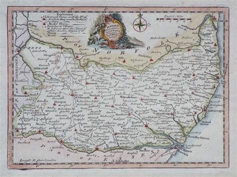Antique Maps And Prints Of Suffolk