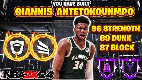 This Giannis Antetounmpo Build With Hof Bulldozer Will Dominate Nba