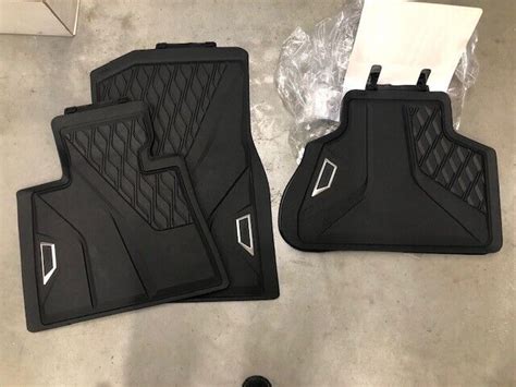 2019 2020 2021 2022 2023 2024 2025 X5 Bmw All Weather Mats Set Of 4 Ebay