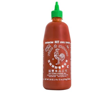 Huy Fong Foods Sriracha HOT Chili Sauce 28 Oz Authentic Thai Hot Sauce Buy Now With Express
