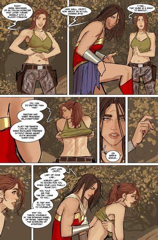 Lara Croft X Wonder Woman Luscious Hentai Manga Porn