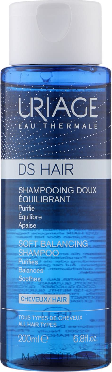 Uriage DS Hair Soft Balancing Shampoo - Шампунь мягкий, балансирующий ...