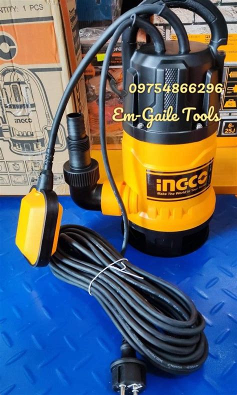 Ingco Hp W Sewage Submersible Pump Spd On Carousell