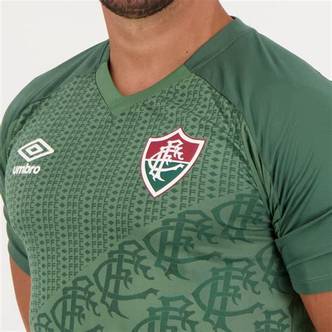 Camisa Umbro Fluminense Treino Verde Futfanatics