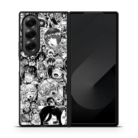 Ahegao Hentai Faces Samsung Galaxy Z Fold Case Merchprintz