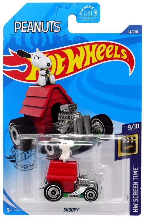 Amazon Hot Wheels 2020 Hw Screen Time Peanuts Snoopy 14 250 Toys Games