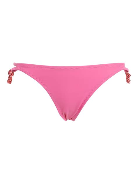 Moschino Chained Bikini Bottom Pink Women