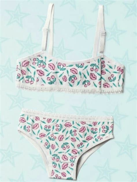 Kit Conjunto Lingerie Infantil Juvenil Cotton Luxo Atacado R Em Mercado Livre