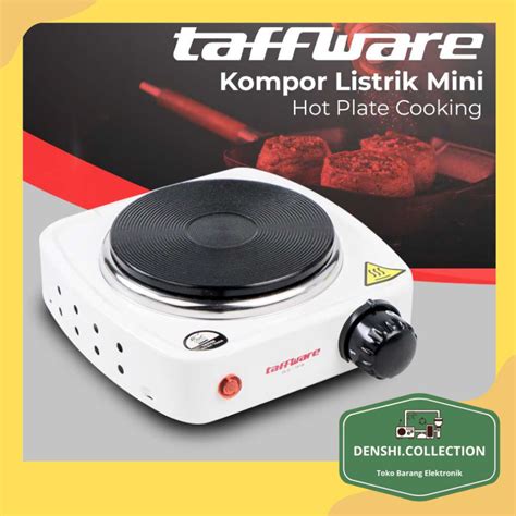 Jual Taffware Kompor Listrik I Kompor Portabel I Kompor Mini I 1 Tungku Mini Portable Hot Plate