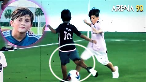 Thiago Messi Inter Miami Academy Skills Debut Goals Youtube