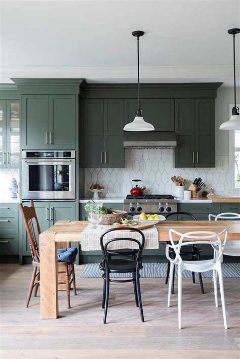 35 Green Kitchen Cabinet Ideas with Stunning Photos & Design Tips