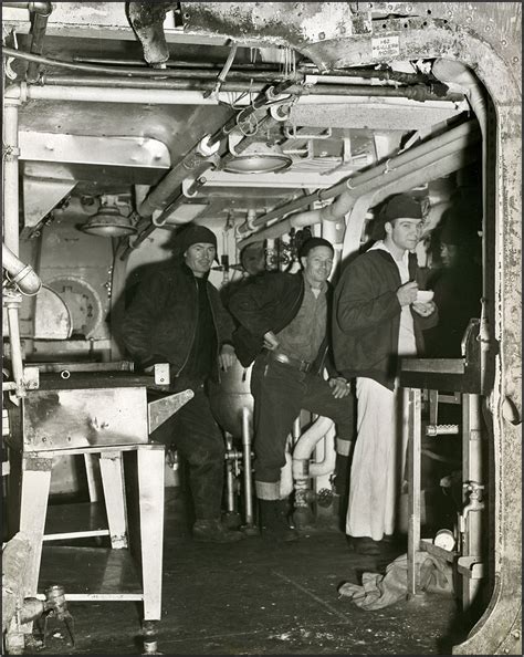 Uss Bailey Dd 492 Galley Damage From The Starboard Side 8 Inch Shell