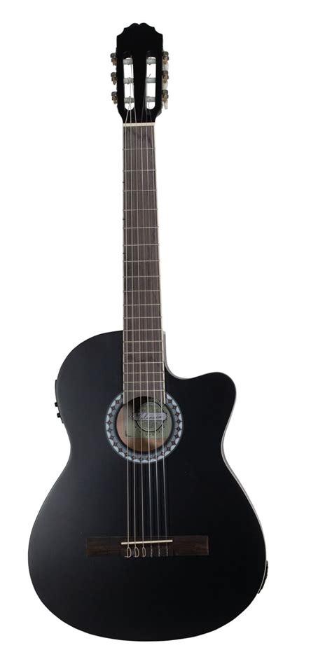 Guitarra Electroac Stica Slim Gewa Ps Negra Coppel