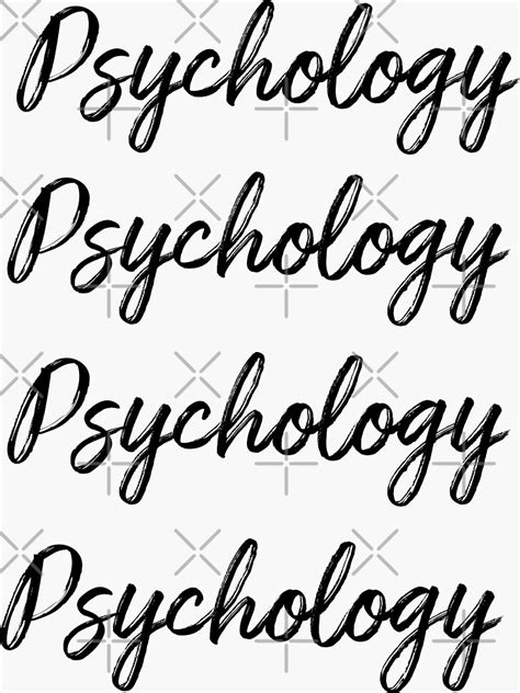 Psychology Folder Binder Sticker For Sale By Life Shop Redbubble