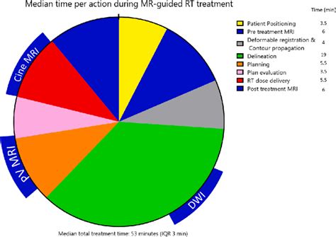 Overview Of Timings Per Action Of The Online Workflow Of MR Guided