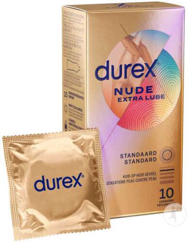 Durex Nude XL Préservatifs Homme Ultra Fins Et Extra Larges 60mm 10 Pièces Newpharma