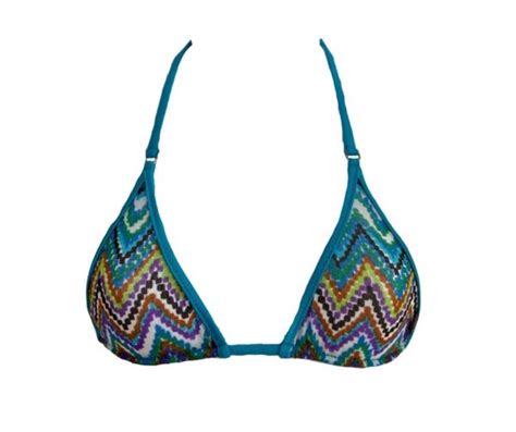 Changing Tides Sheer Mini Triangle Bikini Top Micro Gigi